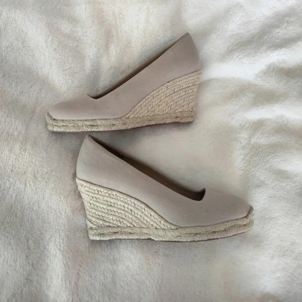 JCrew Canvas Espadrilles Wedges